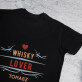 Whisky lover - Czarna koszulka męska