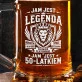 Kufel Na 50 Urodziny Prezent Dla Mężczyzny: Jam Jest Legenda 50-Latkiem