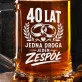 Kufel Na 40 Rocznicę Ślubu Rodziców Prezent Dla Mężczyzny: 40 Lat Jeden Zespół