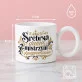 Kubek Z Okrągłym Uchem Na 25 Rocznicę Ślubu Prezent Dla Kobiety: Srebrna Dama Ornament
