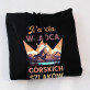 Władca górskich szlaków - Bluza męska czarna z kapturem