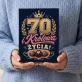 Czekoladki Na 70 Urodziny Prezent Dla Kobiety: 70 I Królowa Życia! Czekoladki Na 70 Urodziny Prezent Dla Kobiety: 70 I Królowa Życia!