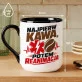 Kubek Z Nadrukiem Dla Ratownika Medycznego Prezent Dla Mężczyzny: Najpierw Kawa Kubek Z Nadrukiem Dla Ratownika Medycznego Prezent Dla Mężczyzny: Najpierw Kawa