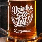Kufel Personalizowany z Grawerem Dla Dziadka Na Urodziny Prezent: Złoty Toast Kufel Personalizowany z Grawerem Dla Dziadka Na Urodziny Prezent: Złoty Toast