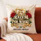 Poduszka Dekoracyjna Na Złote Gody Prezent Dla Pary: Razem Od Pół Wieku