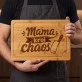 Deska Do Krojenia Dla Młodej Mamy Prezent Na Dzień Mamy Dla Kobiety: Chaos W Kostkę Deska Do Krojenia Dla Młodej Mamy Prezent Na Dzień Mamy Dla Kobiety: Chaos W Kostkę