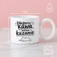 Kubek Z Okrągłym Uchem Dla Księdza Prezent Dla Mężczyzny: Poranna Kawa I Kazanie Kubek Z Okrągłym Uchem Dla Księdza Prezent Dla Mężczyzny: Poranna Kawa I Kazanie