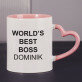 World`s best boss - kubek personalizowany