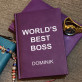 World`s best boss - notatnik A5 z nadrukiem
