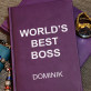 World`s best boss - notatnik A5 z nadrukiem
