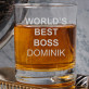 World`s best boss - Szklanka do whisky