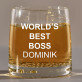 World`s best boss - Szklanka do whisky