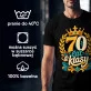 Koszulka Męska Na 70 Prezent Dla Mężczyzny: 70 Lat Klasy