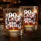 Szklanka Do Whisky Dla 90 Latka Prezent Dla Mężczyzny: 90 Lat I Jebać Pesel Szklanka Do Whisky Dla 90 Latka Prezent Dla Mężczyzny: 90 Lat I Jebać Pesel