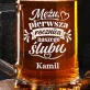 Kufel Personalizowany z Grawerem Dla Męża Na 1 Rocznicę Ślubu Prezent: Pierwsze Wspólne Toasty