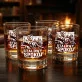 Szklanka Do Whisky Na Dzień Mężczyzny W Pracy Prezent Dla Mężczyzny: Stalowy Spokój