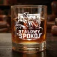 Szklanka Do Whisky Na Dzień Mężczyzny W Pracy Prezent Dla Mężczyzny: Stalowy Spokój
