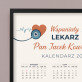 Wspaniały lekarz - Kalendarz w ramce