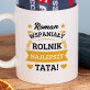 Wspaniały rolnik, najlepszy tata - Skarpetki w kubku dla taty