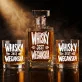 Zestaw Do Whisky Na Dzień Mężczyzny Prezent Dla Mężczyzny: Whisky Jest Wegańska