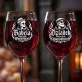 Dwa Kieliszki Do Wina Dla Dziadków Prezent Na Dzień Babci i Dziadka Dla Pary: Para Dziadków Dwa Kieliszki Do Wina Dla Dziadków Prezent Na Dzień Babci i Dziadka Dla Pary: Para Dziadków