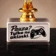 Statuetka Z Grawerem Dla Gracza Prezent Dla Mężczyzny: Pauza? Tylko Na Oklaski.