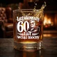 Szklanka Do Whisky Dla 60 Latka Prezent Na 60 Urodziny Dla Mężczyzny: Leżakowany 60 Lat Wciąż Mocny Szklanka Do Whisky Dla 60 Latka Prezent Na 60 Urodziny Dla Mężczyzny: Leżakowany 60 Lat Wciąż Mocny