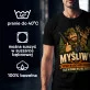 Koszulka Męska Dla Myśliwego Prezent Dla Mężczyzny: Słyszy Każdy Szelest