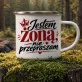 Kubek Emaliowany Dla Żony Prezent Na Rocznicę Ślubu Dla Kobiety: Manifest Żony
