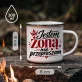 Kubek Emaliowany Dla Żony Prezent Na Rocznicę Ślubu Dla Kobiety: Manifest Żony