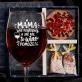 Zestaw Prezenowy Z Kieliszkiem Do Wina Na Dzień Mamy: Mama Wino Pomoże Zestaw Prezenowy Z Kieliszkiem Do Wina Na Dzień Mamy: Mama Wino Pomoże