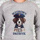 Wzorowy pies - Bluza męska bez kaptura