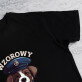 Wzorowy pies - Czarna koszulka męska