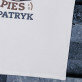 Wzorowy pies - Koszulka męska z nadrukiem