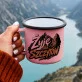 Kubek Emaliowany Dla Wspinacza Prezent Dla Mężczyzny: Szczytowa Elegancja Kubek Emaliowany Dla Wspinacza Prezent Dla Mężczyzny: Szczytowa Elegancja