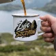 Kubek Emaliowany Dla Wspinacza Prezent Dla Mężczyzny: Szczytowa Elegancja Kubek Emaliowany Dla Wspinacza Prezent Dla Mężczyzny: Szczytowa Elegancja