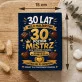 Czekoladki Na 30 Rocznicę Ślubu Prezent Dla Mężczyzny: Mistrz 30 Lat Małżeństwa Czekoladki Na 30 Rocznicę Ślubu Prezent Dla Mężczyzny: Mistrz 30 Lat Małżeństwa