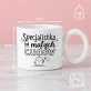 Kubek Z Okrągłym Uchem Dla Chrzestnej Prezent Dla Kobiety: Małe Cudowności Kubek Z Okrągłym Uchem Dla Chrzestnej Prezent Dla Kobiety: Małe Cudowności