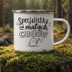Kubek Emaliowany Dla Chrzestnej Prezent Dla Kobiety: Małe Cudowności Kubek Emaliowany Dla Chrzestnej Prezent Dla Kobiety: Małe Cudowności