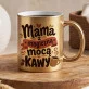 Złoty Kubek Dla Mamy Prezent Na Dzień Mamy Dla Kobiety: Kawowa Magia Mamy