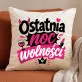 Poduszka Dekoracyjna Na Wieczór Panieński Prezent Dla Kobiety: Komiczna Nocna Pamiątka