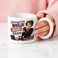 Kubek Z Okrągłym Uchem Dla Kierowniczki Prezent Dla Kobiety: Kawowa Kierowniczka Kubek Z Okrągłym Uchem Dla Kierowniczki Prezent Dla Kobiety: Kawowa Kierowniczka
