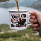 Kubek Emaliowany Dla Kierowniczki Prezent Dla Kobiety: Kawowa Kierowniczka