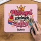 Podkładka Pod Myszkę Na Dzień Nauczyciela Prezent Dla Nauczyciela Kobiety: Mistrzyni Szkolnych Cudów