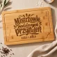 Deska Do Krojenia z Grawerem Na Dzień Babci i Dziadka Prezent Dla Babci i Dziadka Pary: Mistrzowie Rodzinnych
