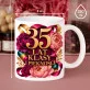 Różowy Zestaw Prezentowy Na 35 Urodziny Dla 35 Latka Kobiety: 35 Lat Klasy I Piękności