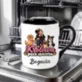 Kubek Personalizowany Dla Psiary Prezent Dla Kobiety: Królowa Psich Spacerów Kubek Personalizowany Dla Psiary Prezent Dla Kobiety: Królowa Psich Spacerów