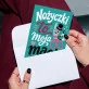 Kartka z Życzeniami Dla Krawcowej Dla Kobiety: Szyciowa Magia