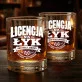 Szklanka Do Whisky Dla Alkoholika Prezent Dla Mężczyzny: Licencja Na Łyk