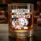 Szklanka Do Whisky Dla Magistra Prezent Dla Mężczyzny: Magister Nauk Wyskokowych Szklanka Do Whisky Dla Magistra Prezent Dla Mężczyzny: Magister Nauk Wyskokowych